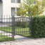 104 cm W Steel Gate Fencing-121122509