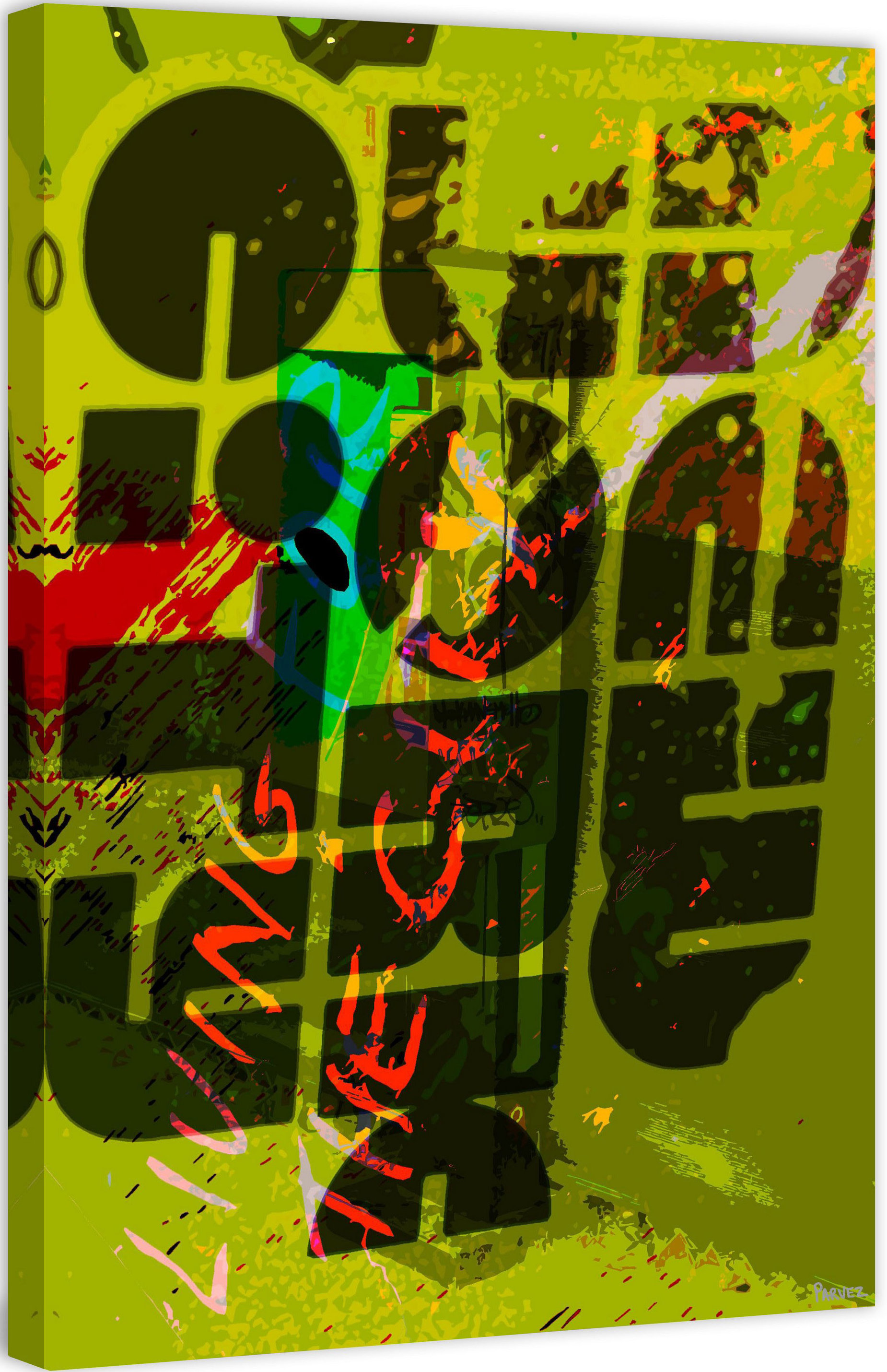 East Urban Home Frozen Neoclassical Textual Art Wrapped on Canvas ...