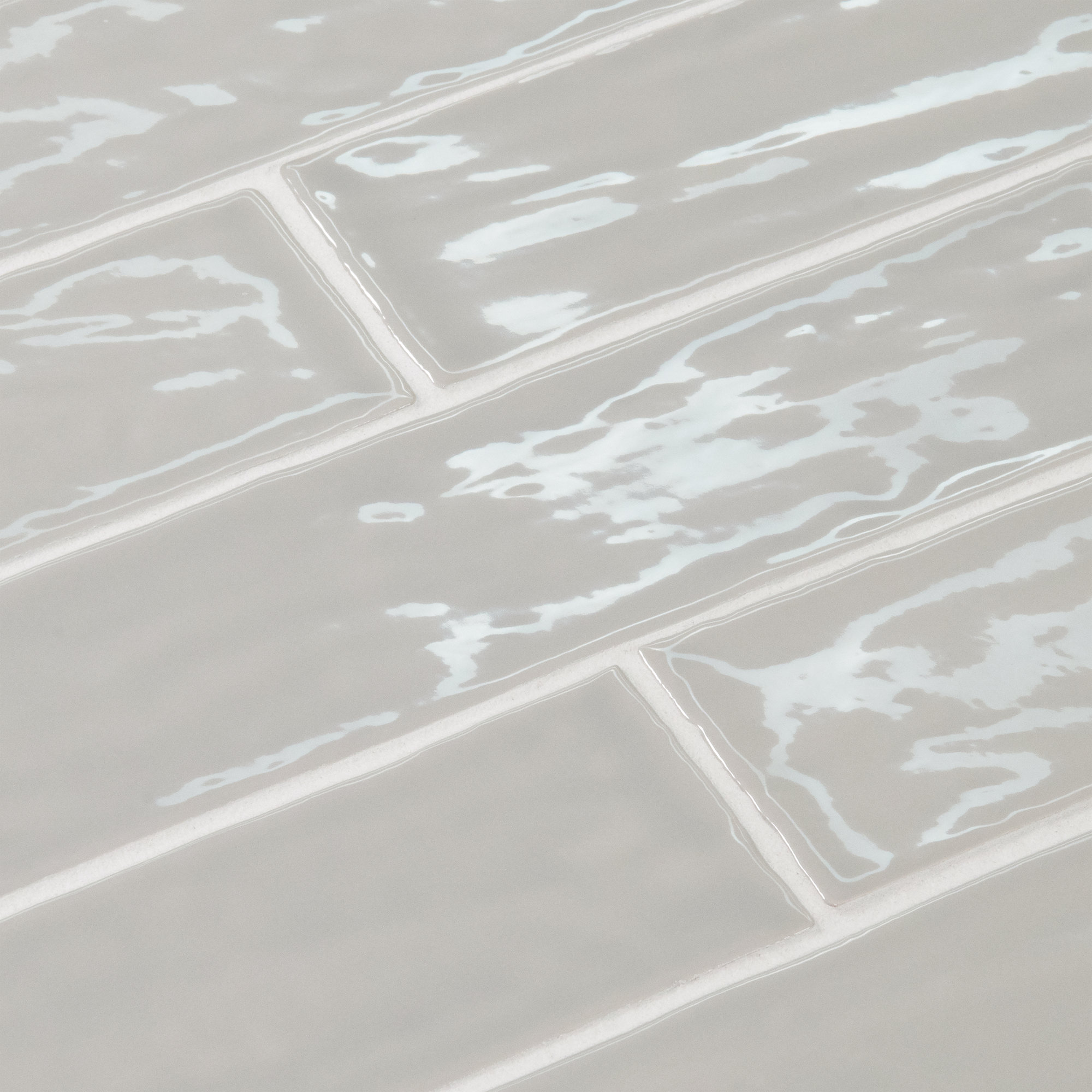Marin 2.5" x 10" Porcelain Subway Wall & Floor Tile, Pebble Gray