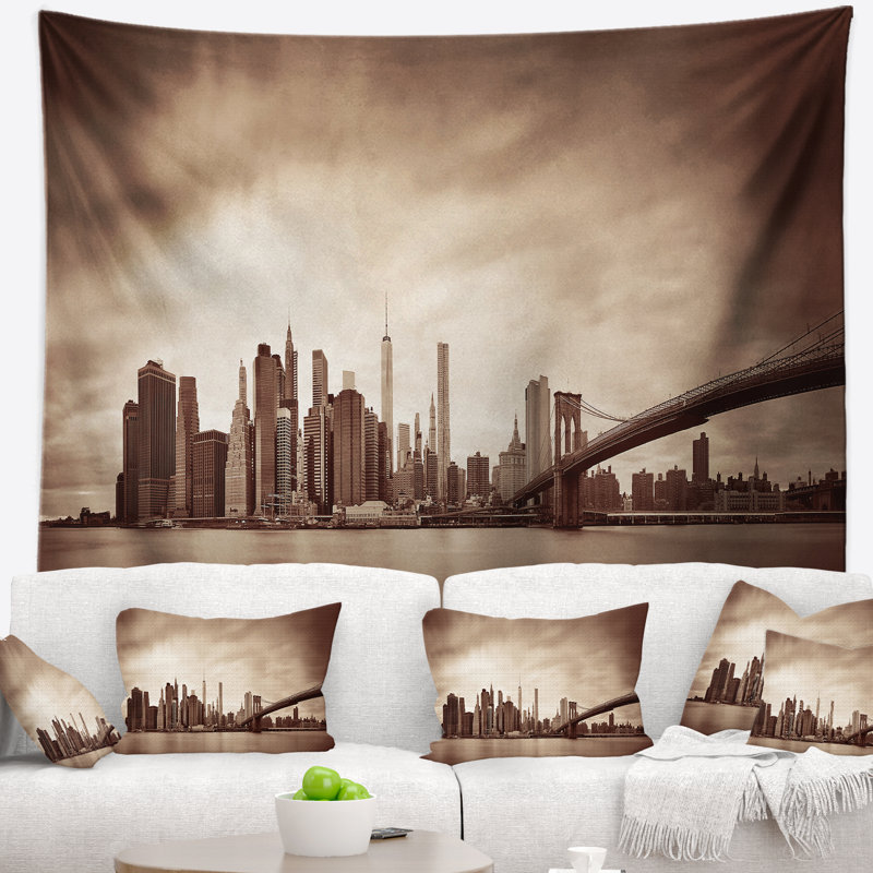 Polyester Tapestry, 78" H x 92" W