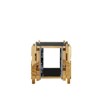 Table de bout en verre