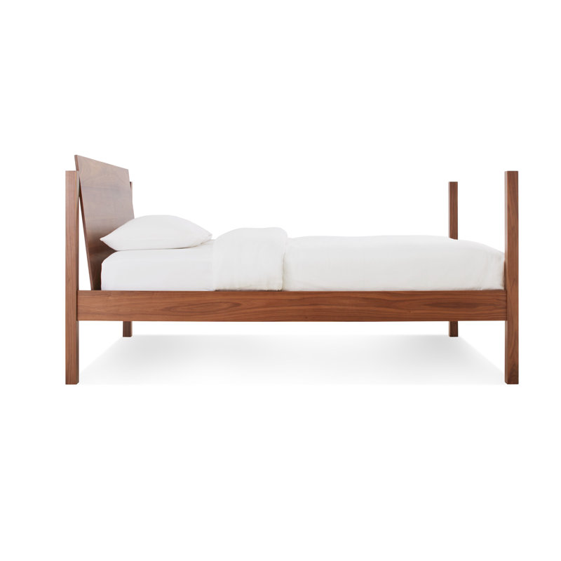 Post Up Bed, Walnut, Twin