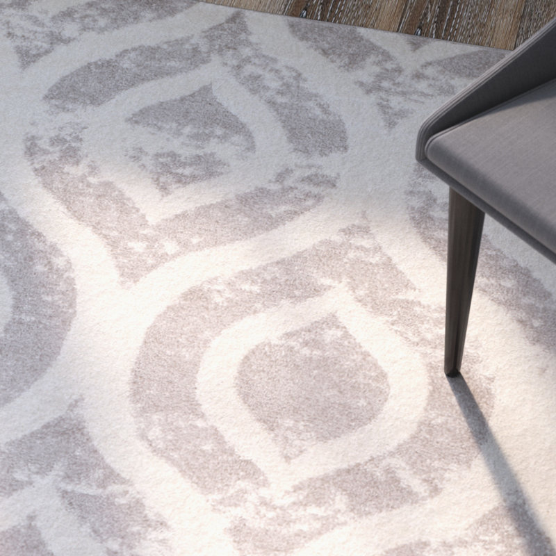 Ardrey Performance Geometric Rug, Rectangle 6'7" x 9'2"