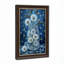 Art mural antique sur toile encadré doré pour le salon, la chambre à coucher, le bureau ou le vestibule - décoration murale décorative avec pot de pissenlit-129031479-129031482