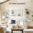 Floating Shelves, Wall Shelves For Bathroom/Living Room/Bedroom/Kitchen Decor, White Shelves With Invisible Brackets Set Of 3 - AMFS08