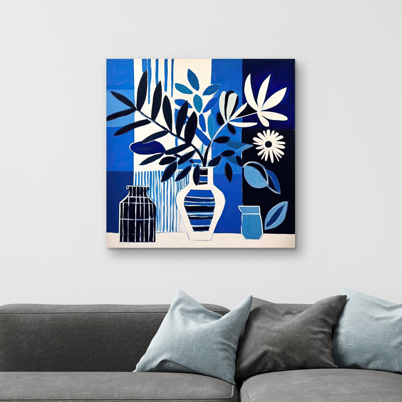 living - 32"x32" art on canvas