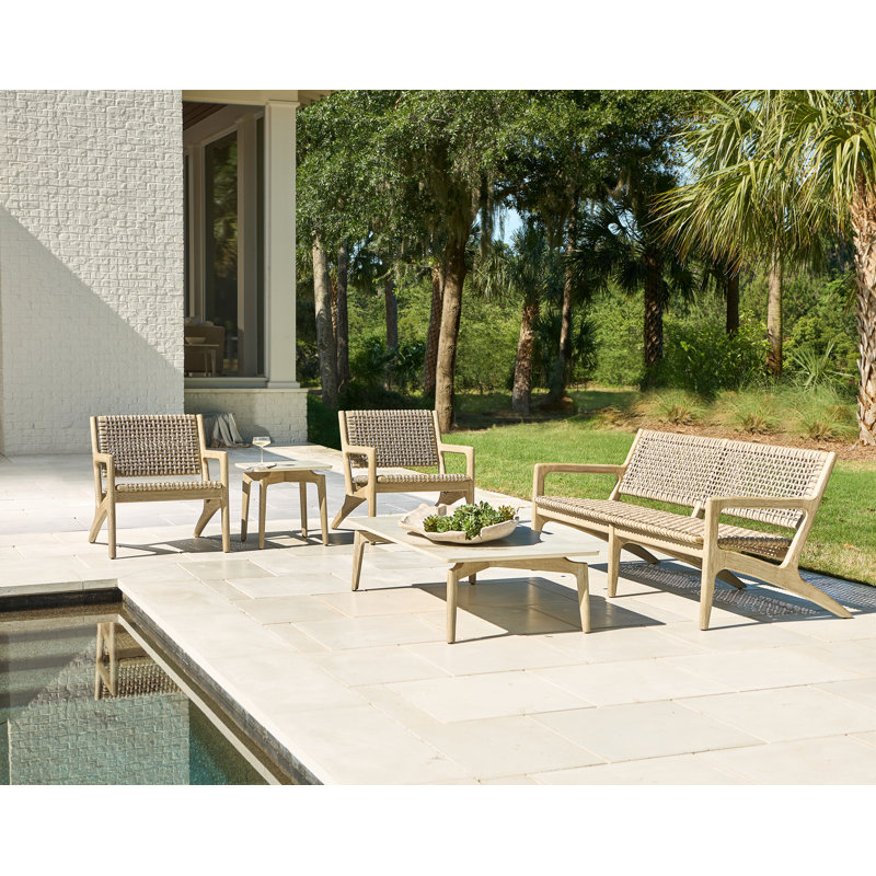 Aurora Outdoor Square Side Table
