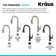 Allyn Transitional Industrial Pull-Down Single Handle Kitchen Faucet