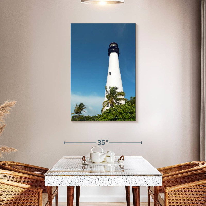 Southern lighthouse Aletra, H 45 po x l 30 po