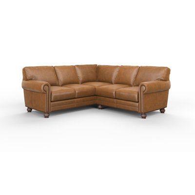 Upholstered L-Shaped Sectional Symmetrical