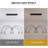 Modern 6 - Light Dimmable Kitchen Island Linear LED Pendant