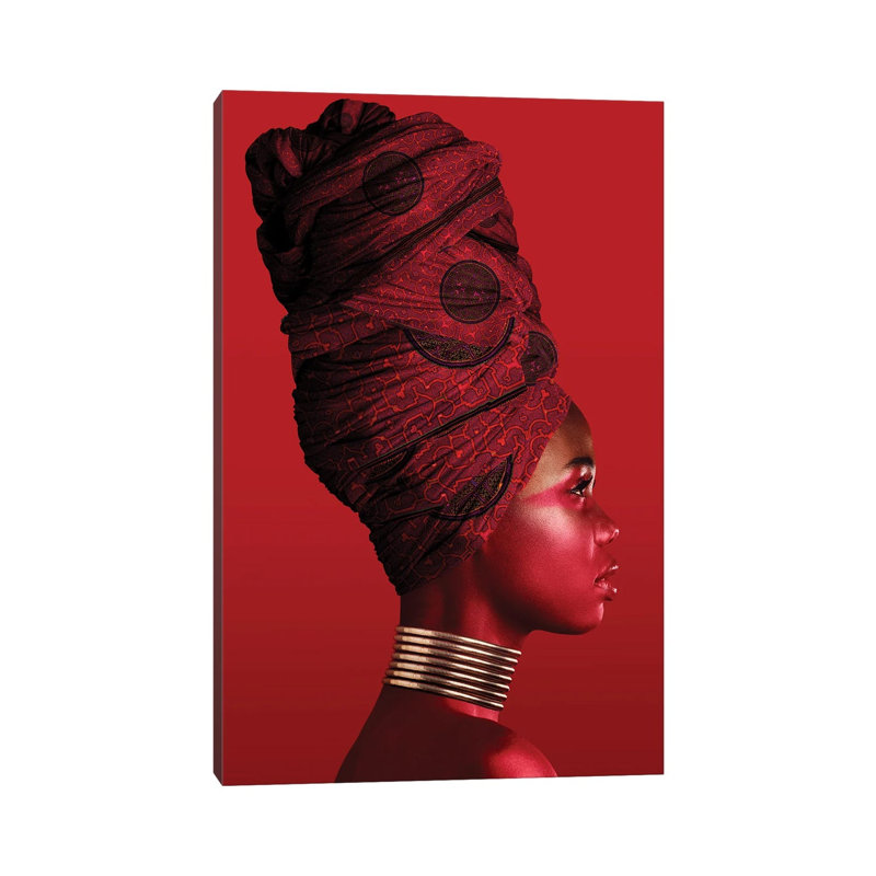 African Women I by Danilo De Alexandria - Wrapped Canvas Print, 30.48cm H x 20.32cm W x 1.91cm D