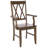 Yelena Double X-Back Arm Chair-1833408381
