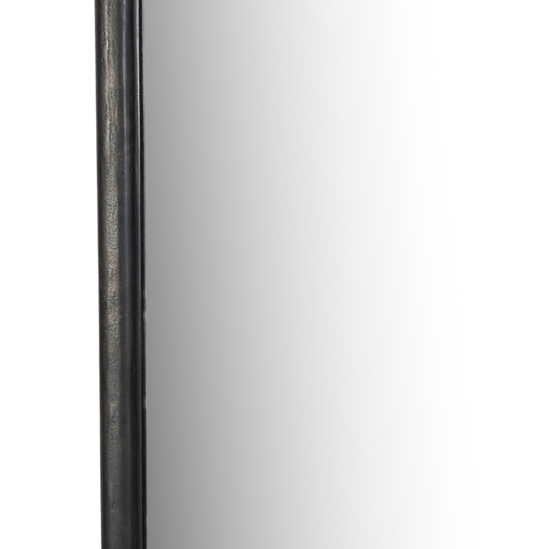 Patz Floor Mirror, Black Antique