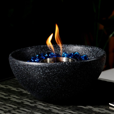Tabletop Fire Pit Black