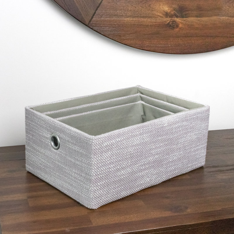 17 Stories Fabric Decorative Basket