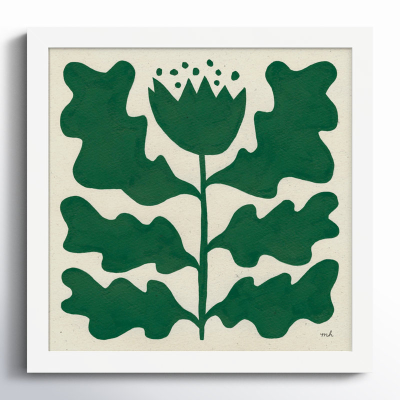 Delighted par Moira Hershey - impression encadrée, L 13 po x H 13 po, Noir