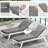 Outdoor Chaise Lounge Chair Cushion,72"X21"X4"-986370843-986370842
