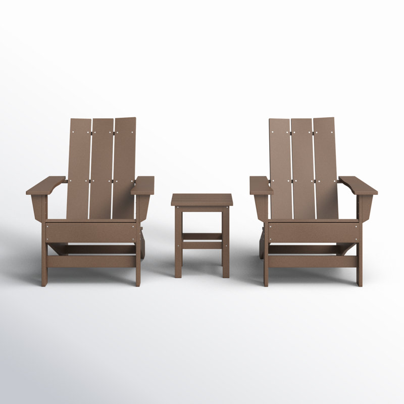 Ratcliff 3 Piece Seating Group, Weathered Wood