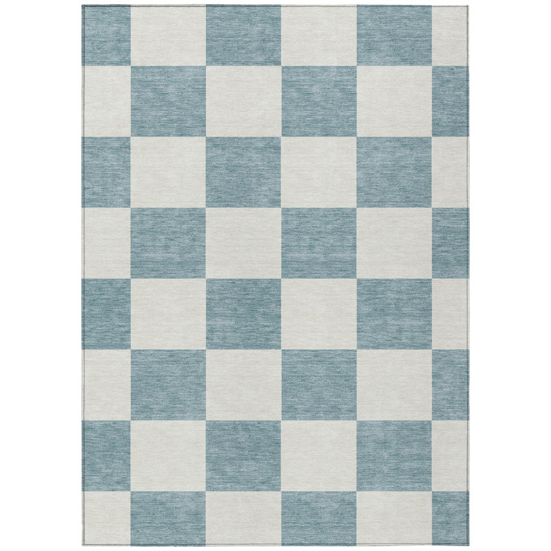 Machine Washable Indoor/Outdoor Chantille ACN2345 Geometric Rug, Rectangle 3' x 5'