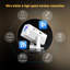 Projecteur portable intelligent 1 080P, Android TV, WiFi 6 et Bluetooth 5,0, 260 lumens, projecteur de cinéma maison pour téléphones / clé télé / PS5 / ordinateur portable / USB, télécommande incluse