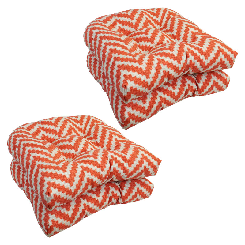 Outdoor 5'' Seat Cushion, Orange