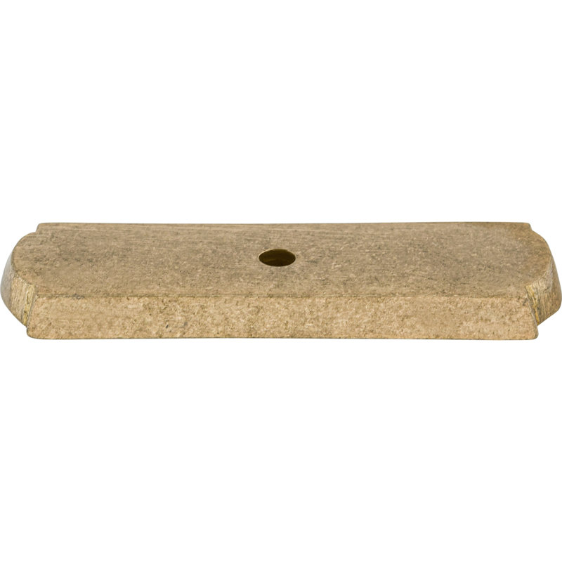 Aspen Rectangle  Backplate, Light Bronze