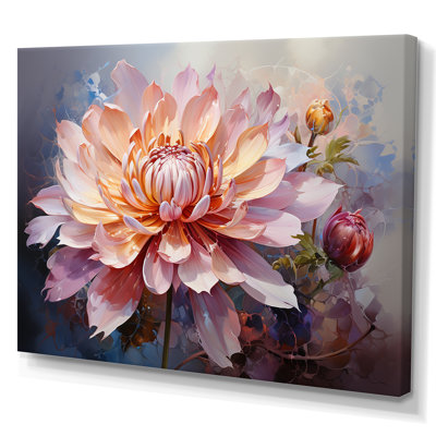 Fleurs de lotus de la pureté sur toile