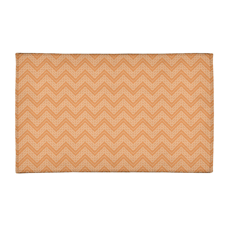 Chenille Chevron Indoor Rug, Rectangle 5' x 7'