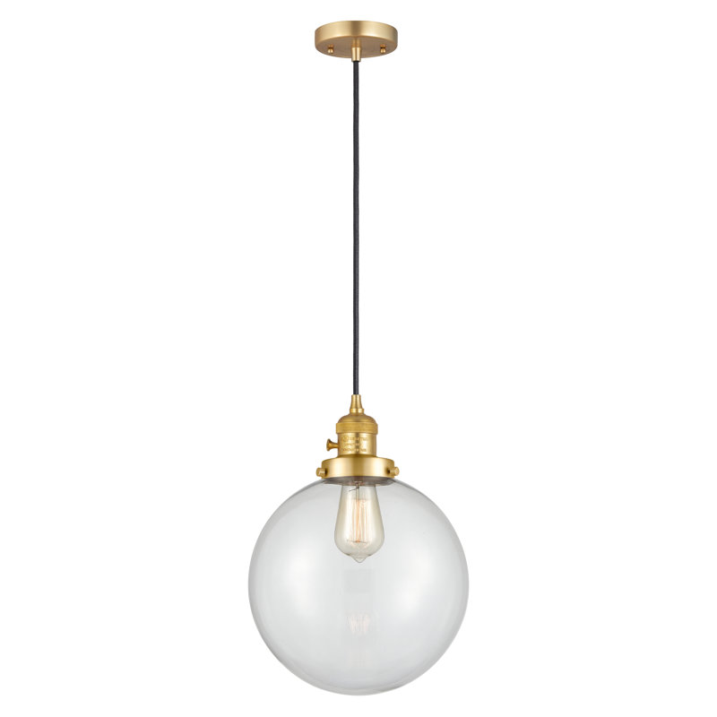 Luminaire suspendu sphère 1 lumière Lorri