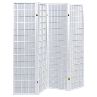 Ashwika 4 Panel 5.9ft Room Divider by Lark Manor