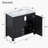 36'' Single Bathroom Vanity Base Only