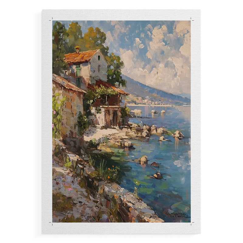 Paysages, série CCLXVVI - Impression sur toile seulement - NON-CADRE, H 18 po x l 12 po