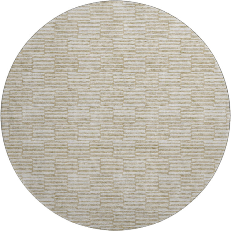 Premium Machine Washable Prisco Beige Rug