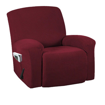Box Cushion Wingback Slipcover