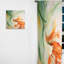 «Green Flowing Petals» - Rideau abstrait occultant Abstract Botanicals - 1 panneau-107824074