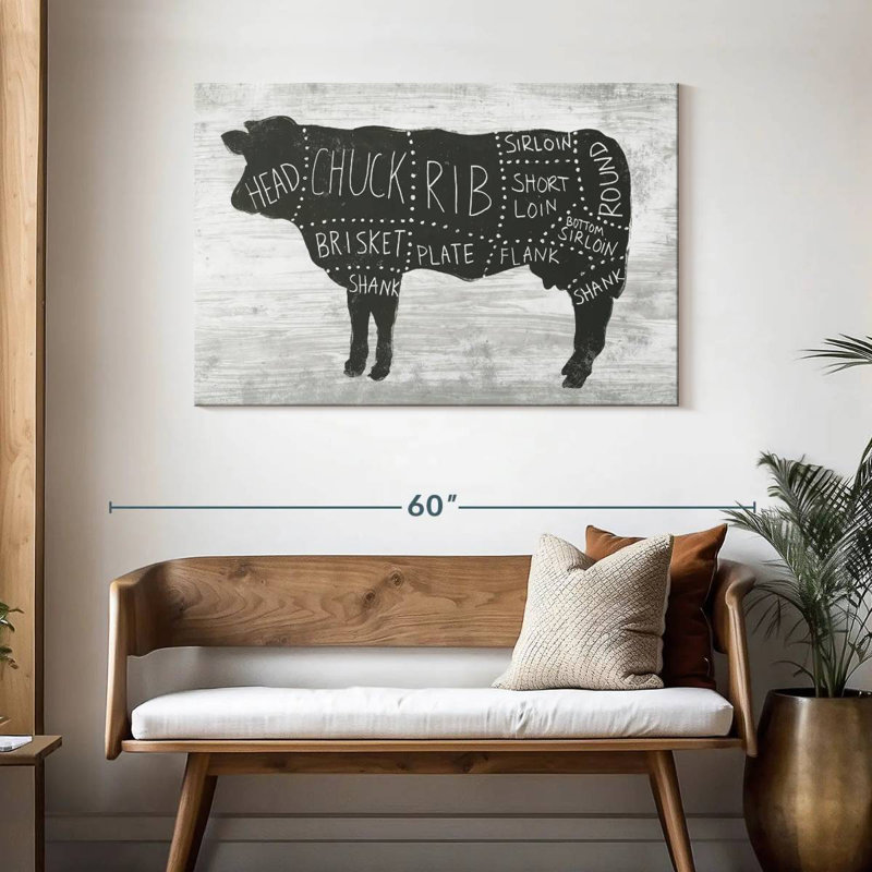 Senne Farmhouse Butcher II, 30" H x 45" W