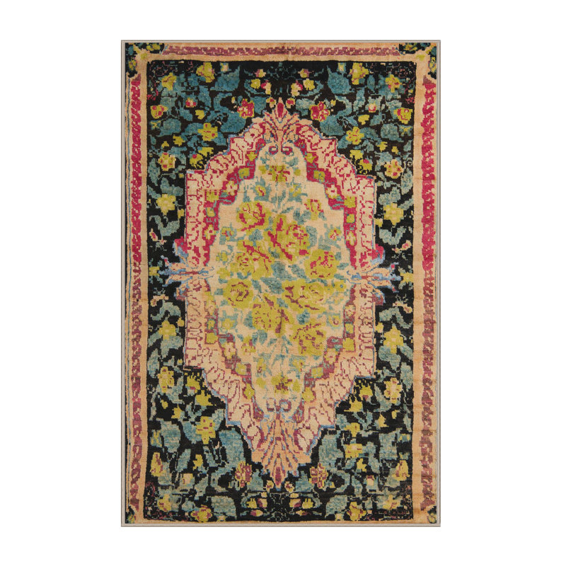 Tapis abstrait 411 moderne, Rectangle 3 pi x 5 pi