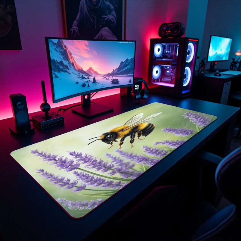 Polyester Desk Pad, 23.6x13.8