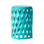 2 tables d'appoint légères bleu sarcelle mat - fer,, utilisation de patio, 2 fer avec sarcelle, marchandise, 2