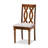 6 - Person Four Leg Dining Set-2106418426