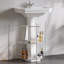 Rangement pour lavabo sur piédestal Lavish Home