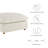 Modway Down-Filled Overstuffed Upholstered Sectional Sofa Ottoman-760041526