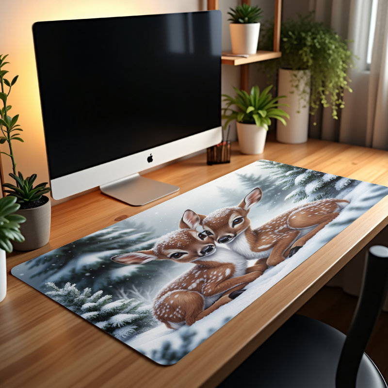 Polyester Desk Pad, 23.6x13.8