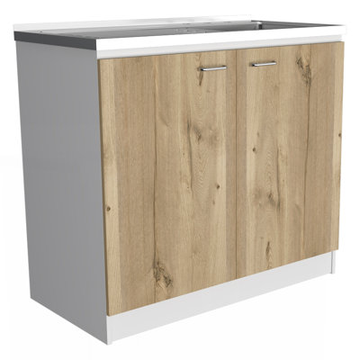 Utility Sink Vernal, Kitchen, White/Light Oak