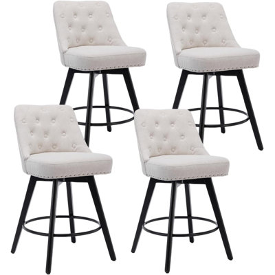 Counter Stool with Metal Frame