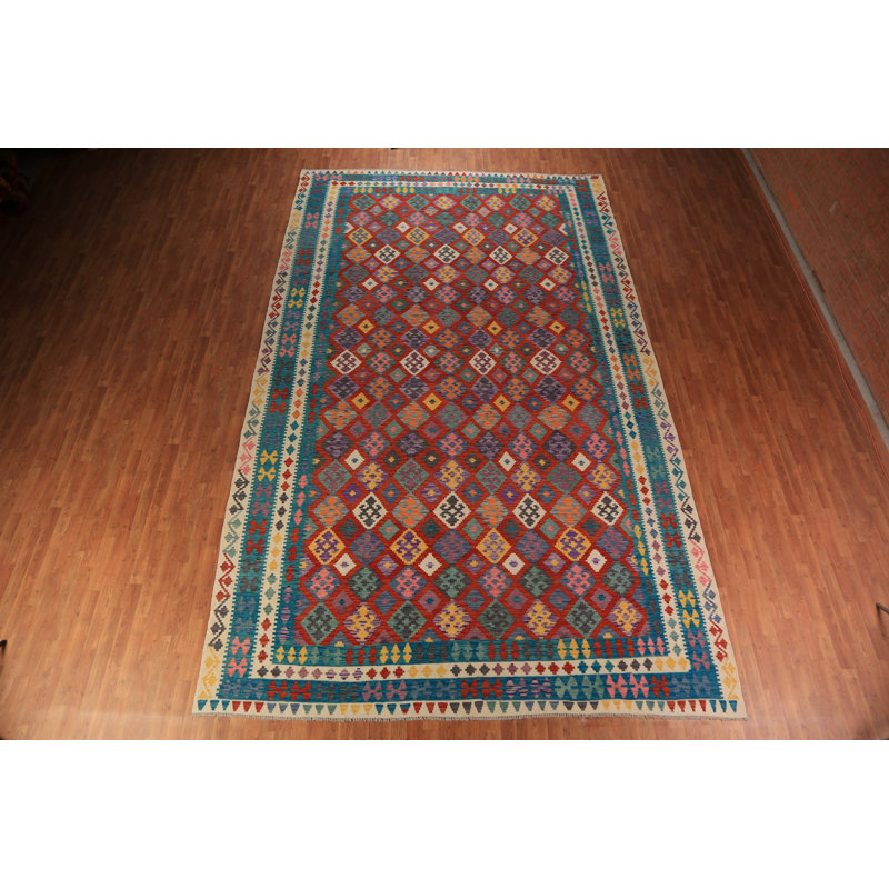 Tapis oriental kilim en laine taille Palace 10 x 16