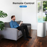 Electactic 14,000 Btu Portable Air Conditioner ,3-in-1 Cooling With Dehumidifier & Fan, 24h Timer, Sleep Mode, Remote Control, Etl Certified, Auto Evaporation System