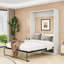 Queen Wood Murphy Bed with Slats -7910430