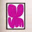 Magenta Moth Print by StudioM-1388830754-1388830782
